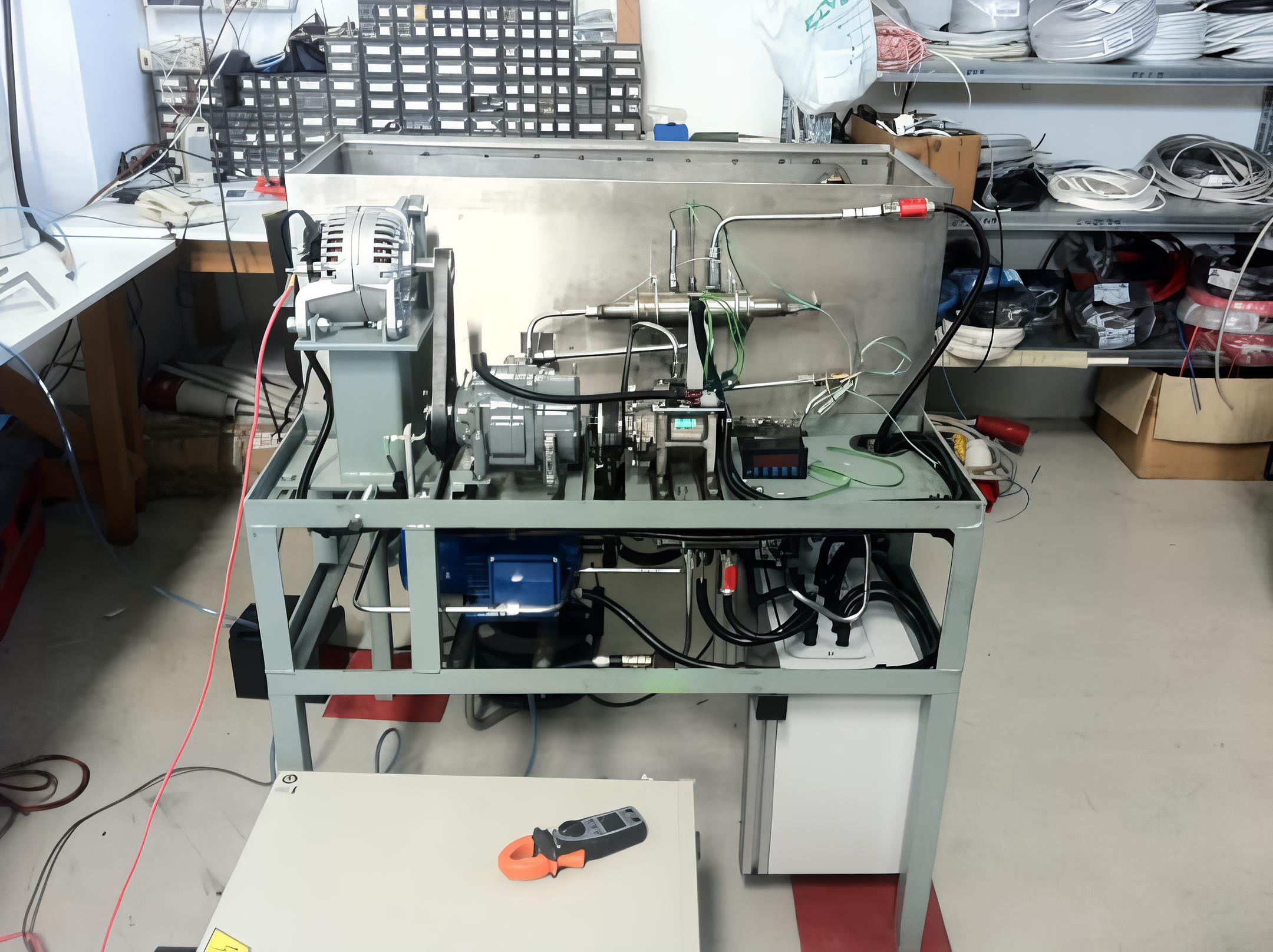 Prototype heat recovery engine system